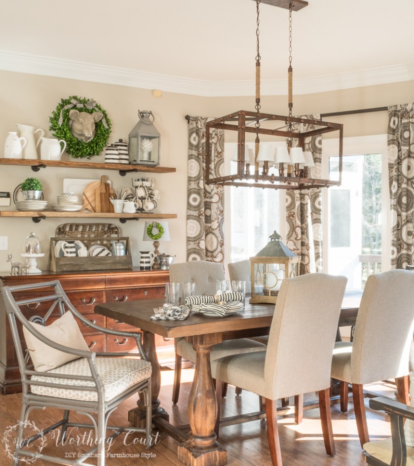 modern farmhouse dining room 2